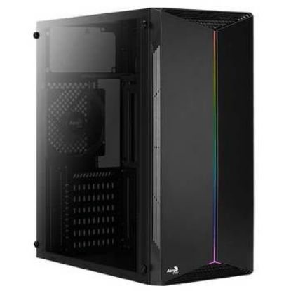 Imagem de CAIXA MIDITOWER AEROCOOL SPLIT, RGB FLOW, PAINEL ACRILICO, P 