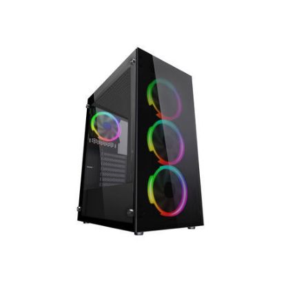 Imagem de CAIXA MIDITOWER EUROTECH SLAYER RX22 PRO 4X FAN RGB
