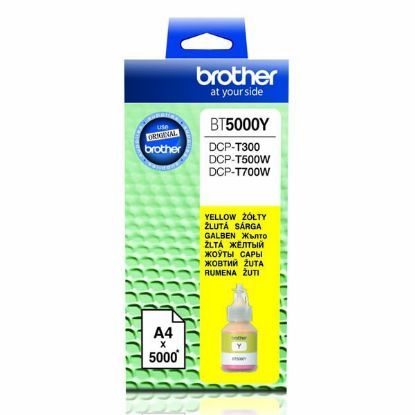 Imagem de Brother original ink BT-5000Y, yellow, 5000str., Brother DCP T300, DCP T500W, DCP T700W