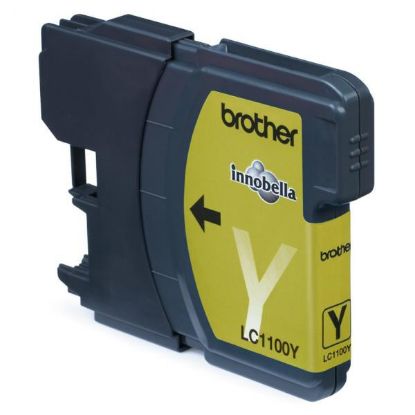 Imagem de Brother original ink LC-1100Y, yellow, 325str., Brother DCP-6690CW, MFC-6490CW