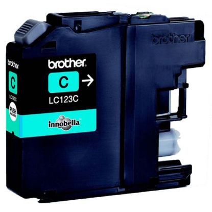 Imagem de Brother original ink LC-123C, cyan, 600str., Brother MFC-J4510 DW