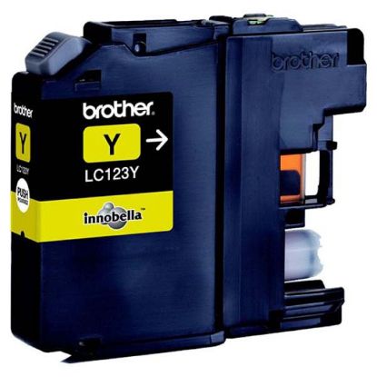 Imagem de Brother original ink LC-123Y, yellow, 600str., Brother MFC-J4510 DW