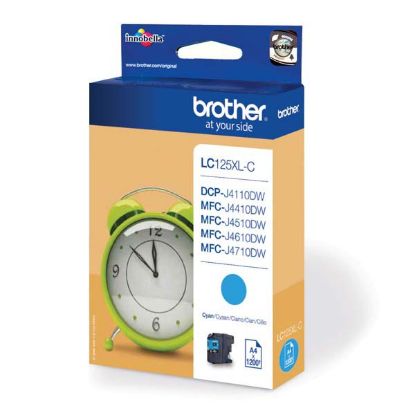 Imagem de Brother original ink LC-125XLC, cyan, 1200str., Brother MFC-J4510 DW