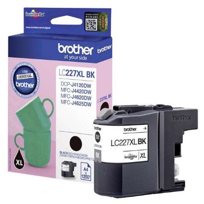 Imagem de Brother original ink LC-227XLBK, black, 1200str., Brother MFC-J4420DW, MFC-J4620DW