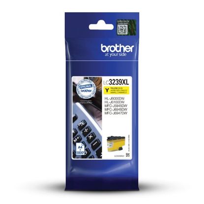 Imagem de Brother original ink LC-3239XLY, yellow, 5000str., Brother MFC-J5945DW, MFC-J6945DW, MFC-J6947DW