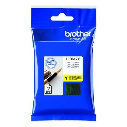 Imagem de Brother original ink LC-3617Y, yellow, 550str., Brother MFCJ2330, 3530, 3930