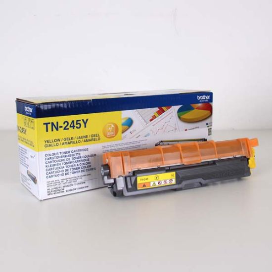 Imagem de Brother original toner TN245Y, yellow, 2200str., Brother HL-3140CW, 3170CW, O