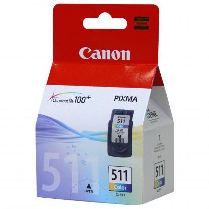 Imagem de Canon original ink CL511, color, 245str., 9ml, 2972B001, Canon MP240, MP 258, MP260