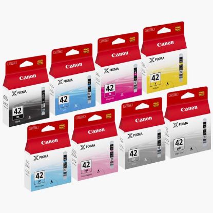 Imagem de Canon original ink CLI-42 8inks Multi Pack, CMYK, 6384B010, Canon 8-pack Pixma Pro-100