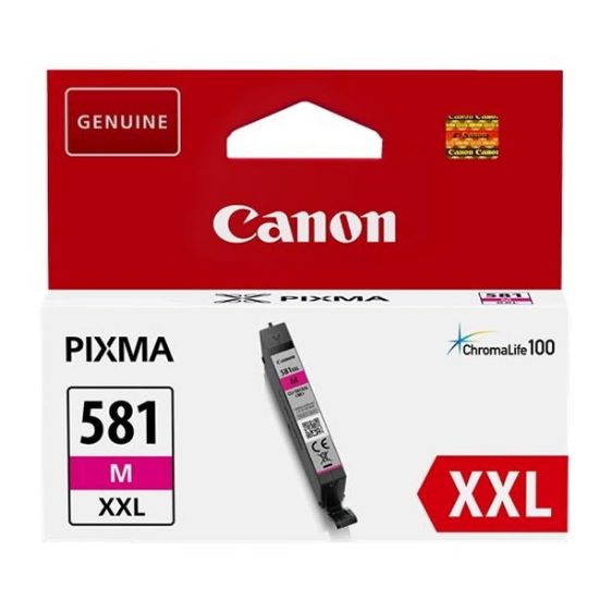 Imagem de Canon original ink CLI-581M XXL, magenta, 11.7ml, 1996C001, very high capacity, Canon PIXMA TR7550, TR8550, TS6150, TS8150, TS9150