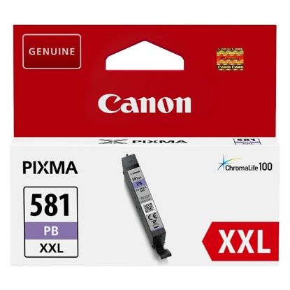 Imagem de Canon original ink CLI-581PB XXL, photo blue, 11.7ml, 1999C001, very high capacity, Canon PIXMA TR7550, TR8550, TS6150, TS8150, TS