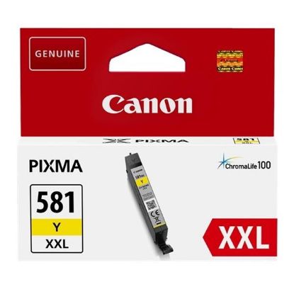 Imagem de Canon original ink CLI-581Y XXL, yellow, 11.7ml, 1997C001, very high capacity, Canon PIXMA TR7550, TR8550, TS6150, TS8150, TS9150