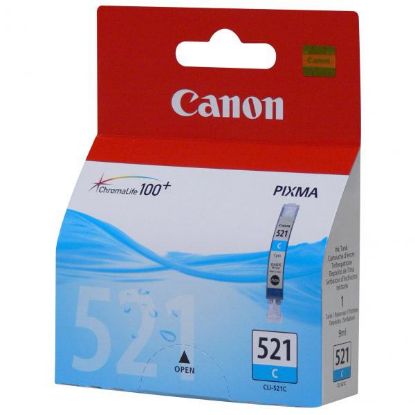 Imagem de Canon original ink CLI521C, cyan, 505str., 9ml, 2934B001, Canon iP3600, iP4600, MP620, MP630, MP980