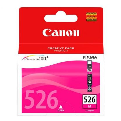 Imagem de Canon original ink CLI526M, magenta, 9ml, 4542B001, Canon Pixma  MG5150, MG5250, MG6150, MG8150