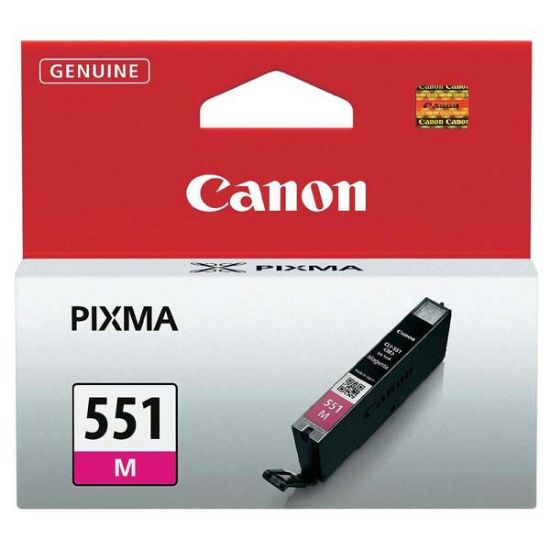 Imagem de Canon original ink CLI551M, magenta, 7ml, 6510B001, Canon PIXMA iP7250, MG5450, MG6350, MG7550