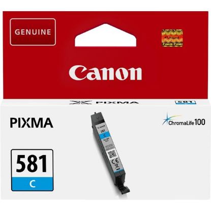 Imagem de Canon original ink CLI581 C, cyan, 5,6ml, 2103C001, Canon PIXMA TR7550, TR8550, TS6150, TS6151, TS8150, TS81