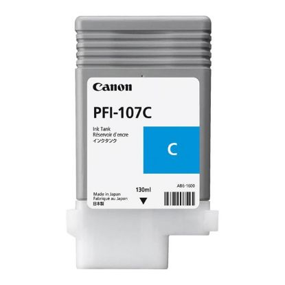 Imagem de Canon original ink PFI107C, cyan, 130ml, 6706B001, Canon iPF-680, 685, 780, 785