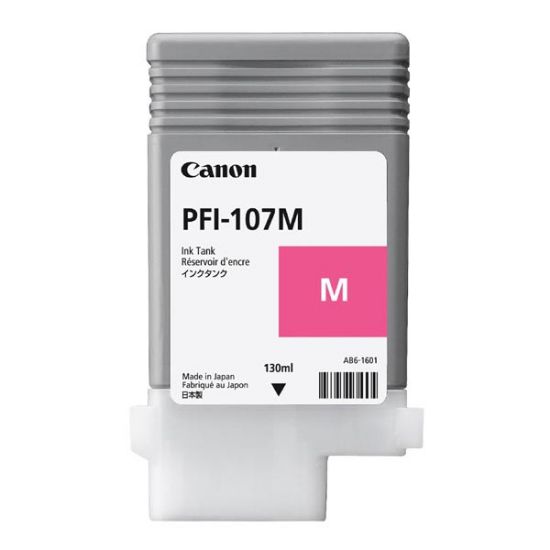 Imagem de Canon original ink PFI107M, magenta, 130ml, 6707B001, Canon iPF-680, 685, 780, 785