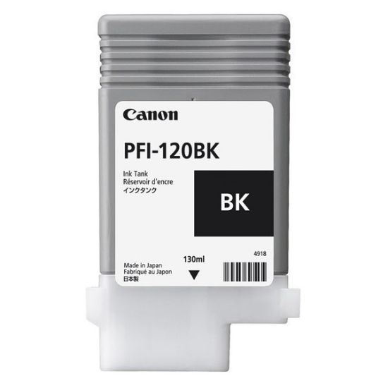 Imagem de Canon original ink PFI120BK, black, 130ml, 2885C001, Canon TM-200, 205, 300, 305