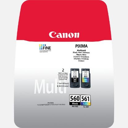 Imagem de Canon original ink PG560/CL561 multipack, black/color, 3713C006, Canon 2-pack Pixma TS5350