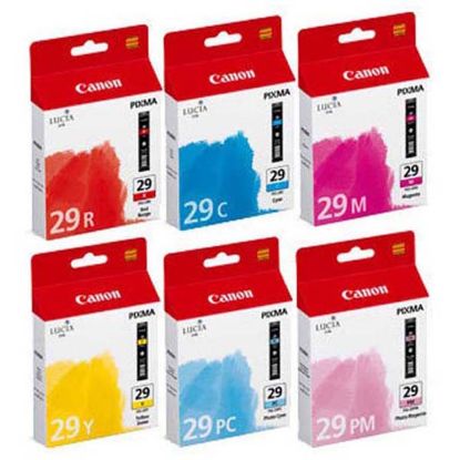 Imagem de Canon original ink PGI29 CMY/PC/PM/R Multi, CMYK, 4873B005, Canon PIXMA Pro 1