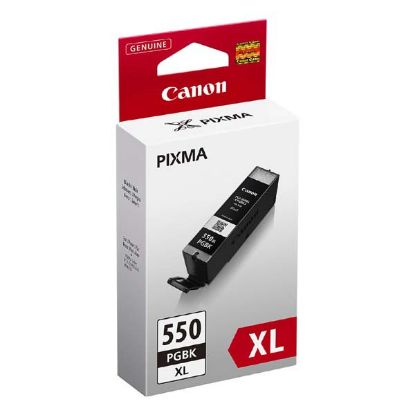 Imagem de Canon original ink PGI550BK XL, black, 22ml, 6431B001, high capacity, Canon Pixma 7250, MG5450, MG6350, MG7550