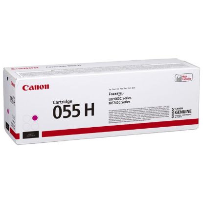 Imagem de Canon original toner 055MH, magenta, 5900str., 3018C002, high capacity, Canon MF742Cdw, MF744Cdw, MF746Cx, LBP663Cdw, LBP664Cx, O