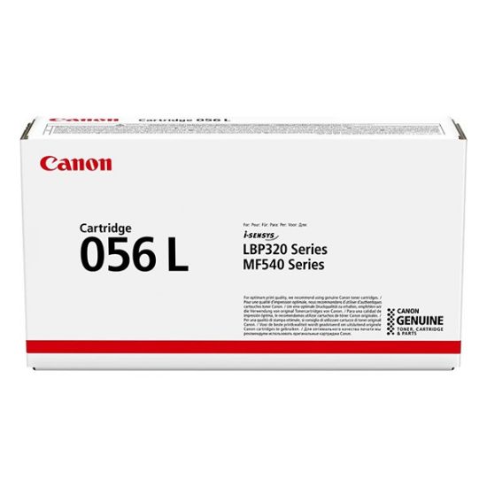 Imagem de Canon original toner 056L, black, 5100str., 3006C002, Canon i-SENSYS LBP325dn, MF542x, 543x, 552dw, 553dw, O