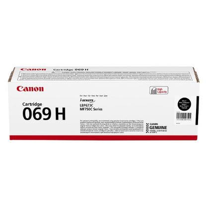 Imagem de Canon original toner 069BKH, black, 7600str., 5098C002, Canon MF752Cdw, 754Cdw, LBP673Cdw, O