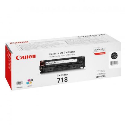 Imagem de Canon original toner CRG718, black, 3400str., 2662B002, Canon LBP-7200Cdn, O