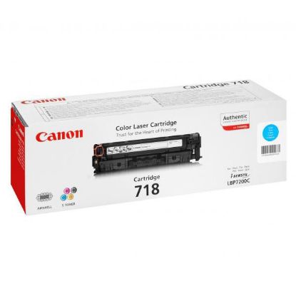 Imagem de Canon original toner CRG718, cyan, 2900str., 2661B002, Canon LBP-7200Cdn, O