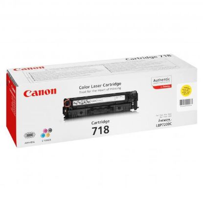 Imagem de Canon original toner CRG718, yellow, 2900str., 2659B002, Canon LBP-7200Cdn, O