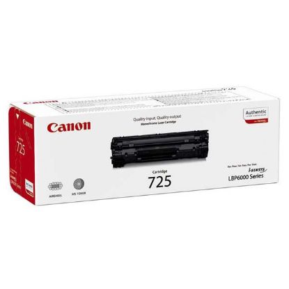 Imagem de Canon original toner CRG725, black, 1600str., 3484B002, Canon LBP-6000, 6020, 6020b, MF 3010, O