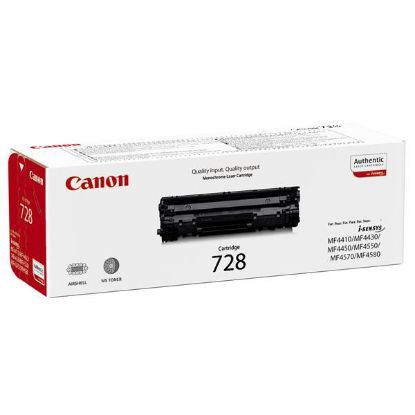 Imagem de Canon original toner CRG728, black, 2100str., 3500B002, Canon MF-4410, 4430, 4450, 4550, 4570, 4580, 4890, O