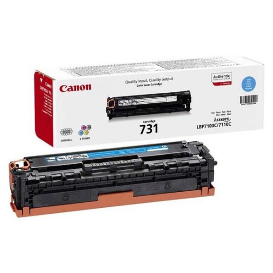 Imagem de Canon original toner CRG731, cyan, 1500str., 6271B002, Canon i-SENSYS LBP-7100Cn, 7110Cw, MF 8280Cw, O