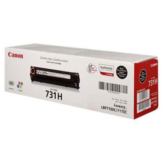 Imagem de Canon original toner CRG731H, black, 2400str., 6273B002, high capacity, Canon LBP-7100Cn, 7110Cw, MF 8280Cw, O