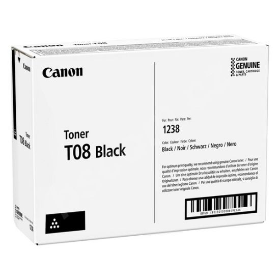 Imagem de Canon original toner T08, black, 11000str., 3010C006, Canon i-SENSYS X 1238P Series, O