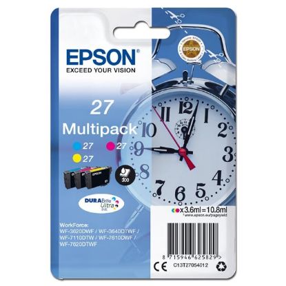 Imagem de Epson original ink 13T27054012, 27, color, 3x3,6ml, Epson WF-3620, 3640, 7110, 7610, 7620