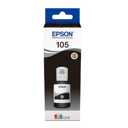 Imagem de Epson original ink C13T00Q140, 105, black, 140ml, Epson EcoTank ET-7700, ET-7750, Express Premium ET-7750