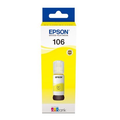 Imagem de Epson original ink C13T00R440, 106, yellow, 70ml, Epson EcoTank ET-7700, ET-7750, Express Premium ET-7750