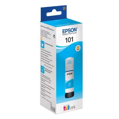 Imagem de Epson original ink C13T03V24A, 101, cyan, 70ml, Epson EcoTank L6160,L6170,L6190,L4150,L4160