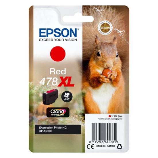 Imagem de Epson original ink C13T04F54010, 478XL, red, 10.2ml, Epson XP-15000