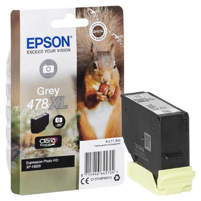 Imagem de Epson original ink C13T04F64010, 478XL, grey, 10.2ml, Epson XP-15000