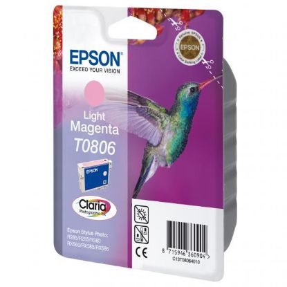 Imagem de Epson original ink C13T08064011, light magenta, Epson Stylus Photo PX700W, 800FW, R265, 285, 360, RX560