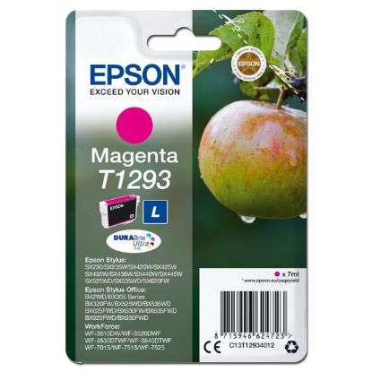 Imagem de Epson original ink C13T12934012, T1293, magenta, 485str., 7ml, Epson Stylus SX420W, 425W, Stylus Office BX305F, 320FW