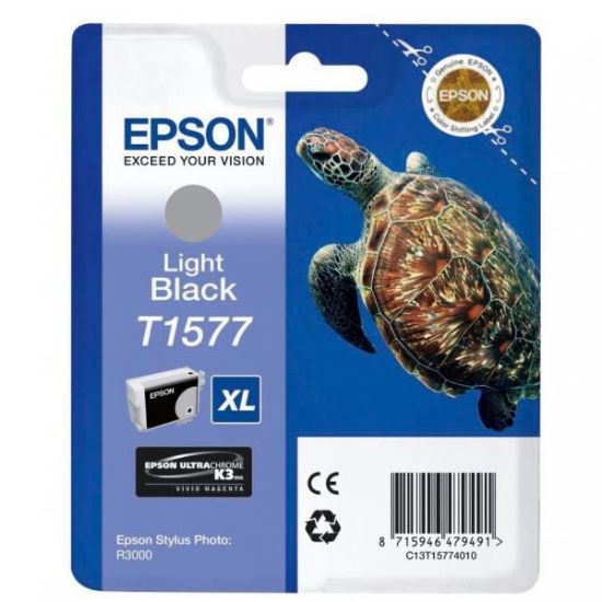 Imagem de Epson original ink C13T15774010, light black, 25,9ml, Epson Stylus Photo R3000