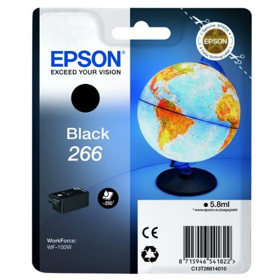 Imagem de Epson original ink C13T26614010, 266, black, 5,8ml, Epson WF-100W