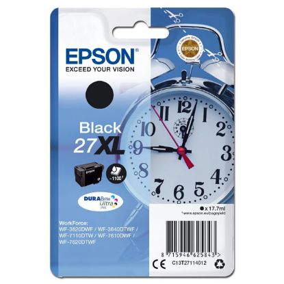 Imagem de Epson original ink C13T27114012, 27XL, black, 17,7ml, Epson WF-3620, 3640, 7110, 7610, 7620