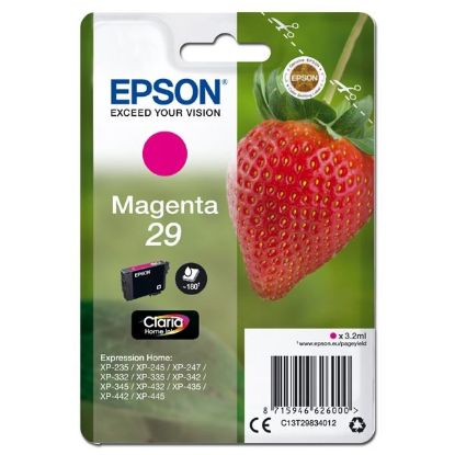 Imagem de Epson original ink C13T29834012, T29, magenta, 3,2ml, Epson Expression Home XP-235,XP-332,XP-335,XP-432,XP-435