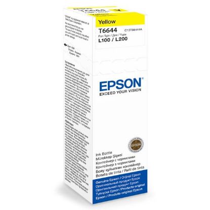 Imagem de Epson original ink C13T66444A, yellow, 70ml, Epson L100, L200, L300